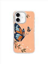 Apricot Butterfly Courage iPhone 17 Case