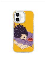 Lavender Leaf Rest pattern iPhone case