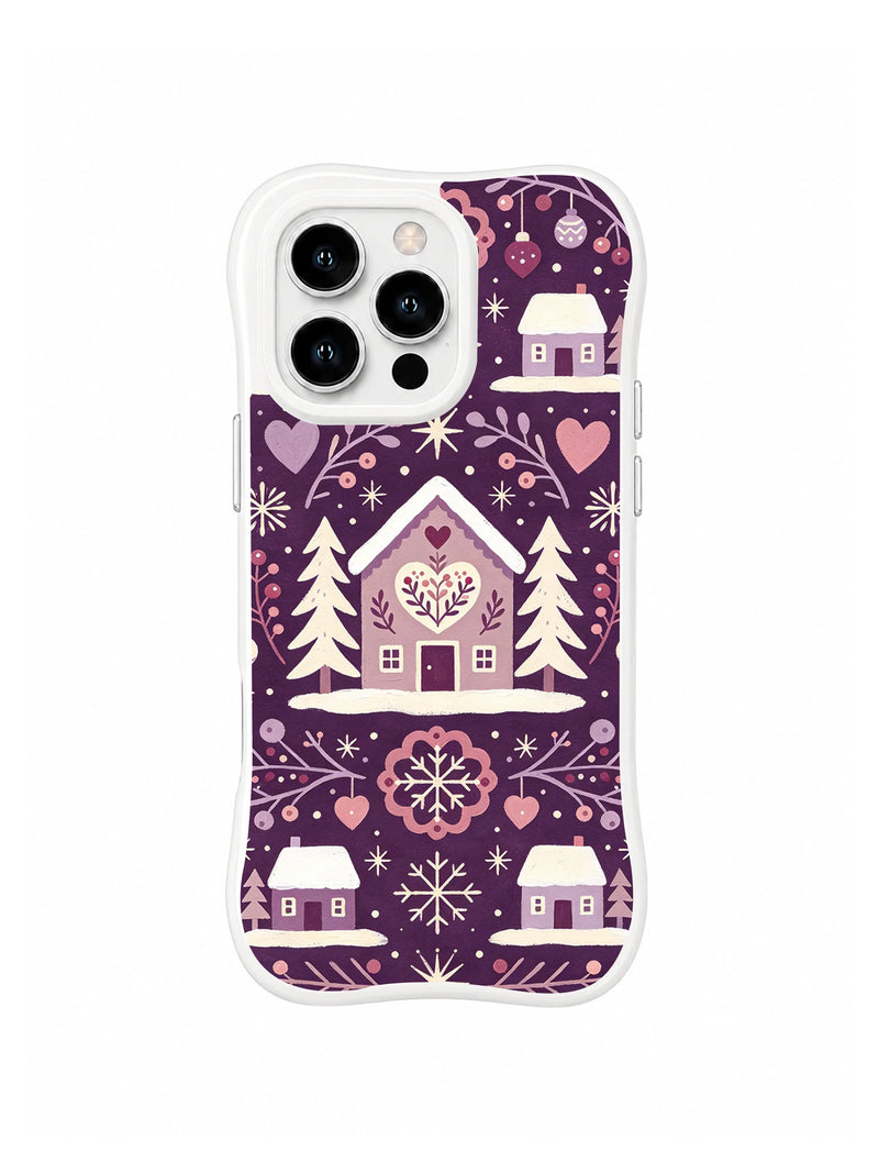 The Plumberry Winter Village iPhone 13 Pro Case