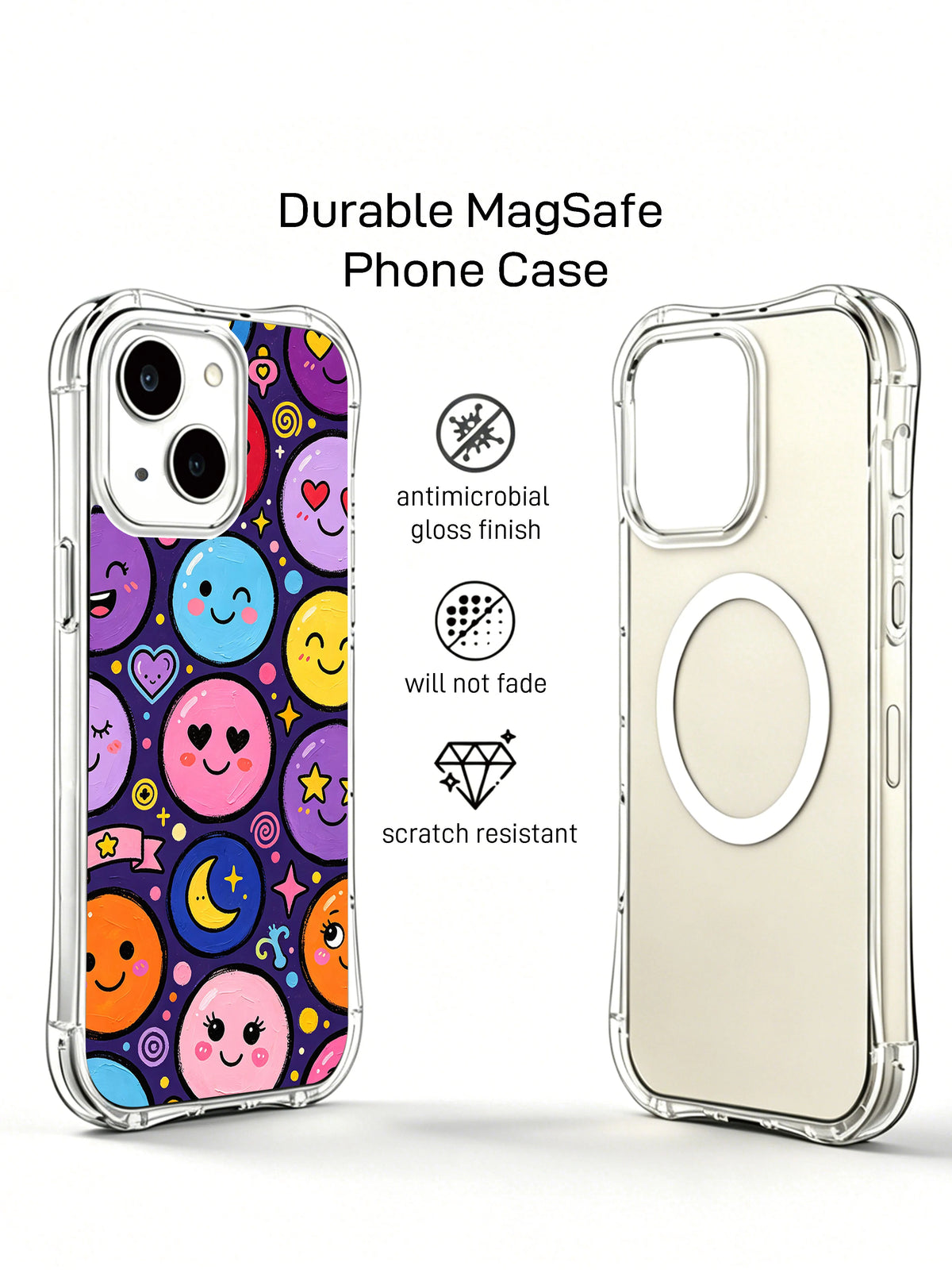 Supplied marketing graphic with unverified protection, fit or MagSafe statements