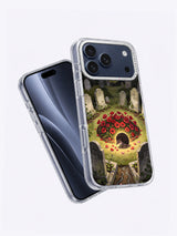 Poppies Among Old Stones angled case view