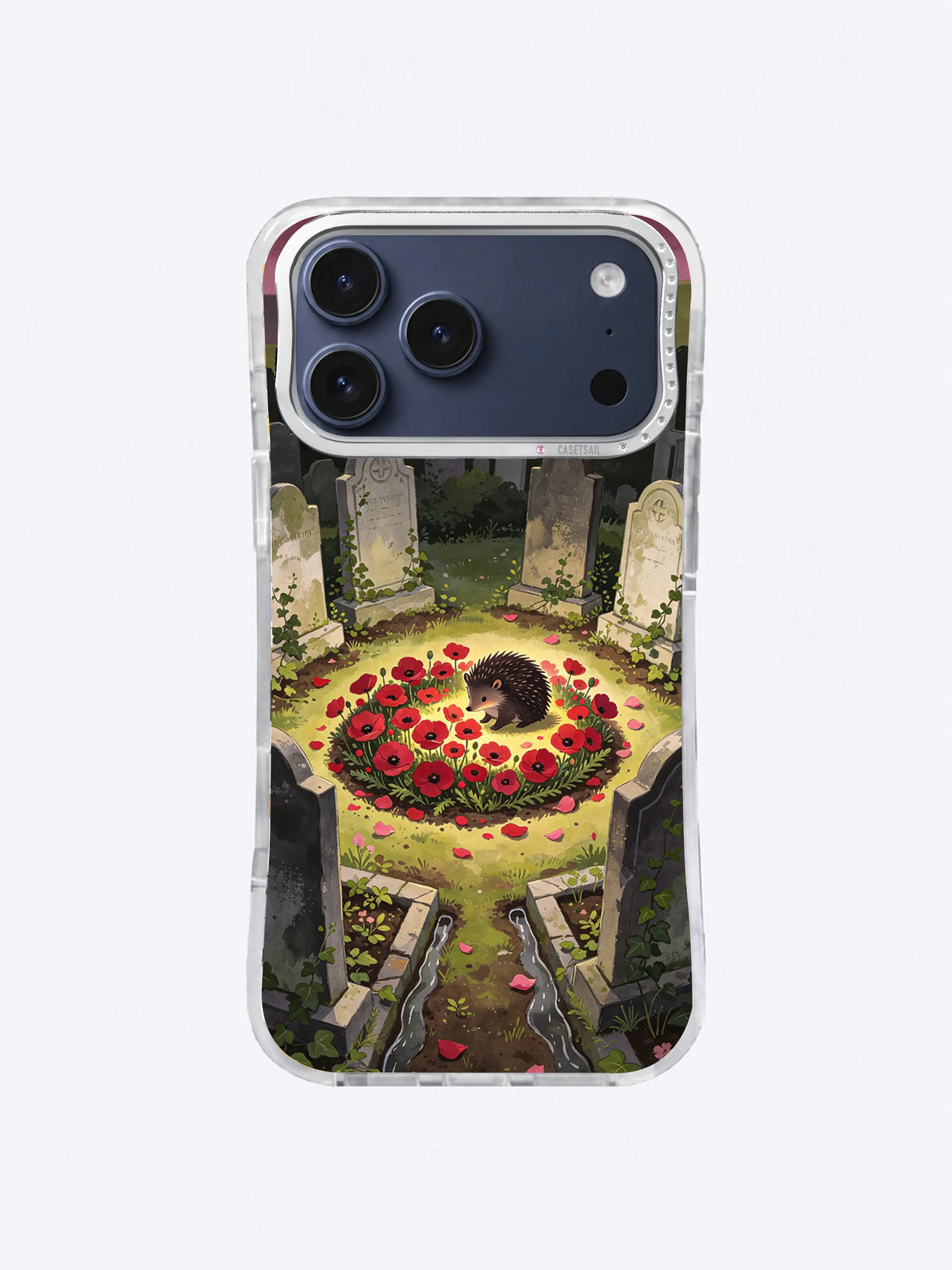 Ivy Stone Garden gothic floral iPhone case