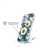 Porcelain Bloom Waltz iPhone 15 Pro case product view 2