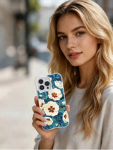 Porcelain Bloom Waltz iPhone 15 Pro case product view 6