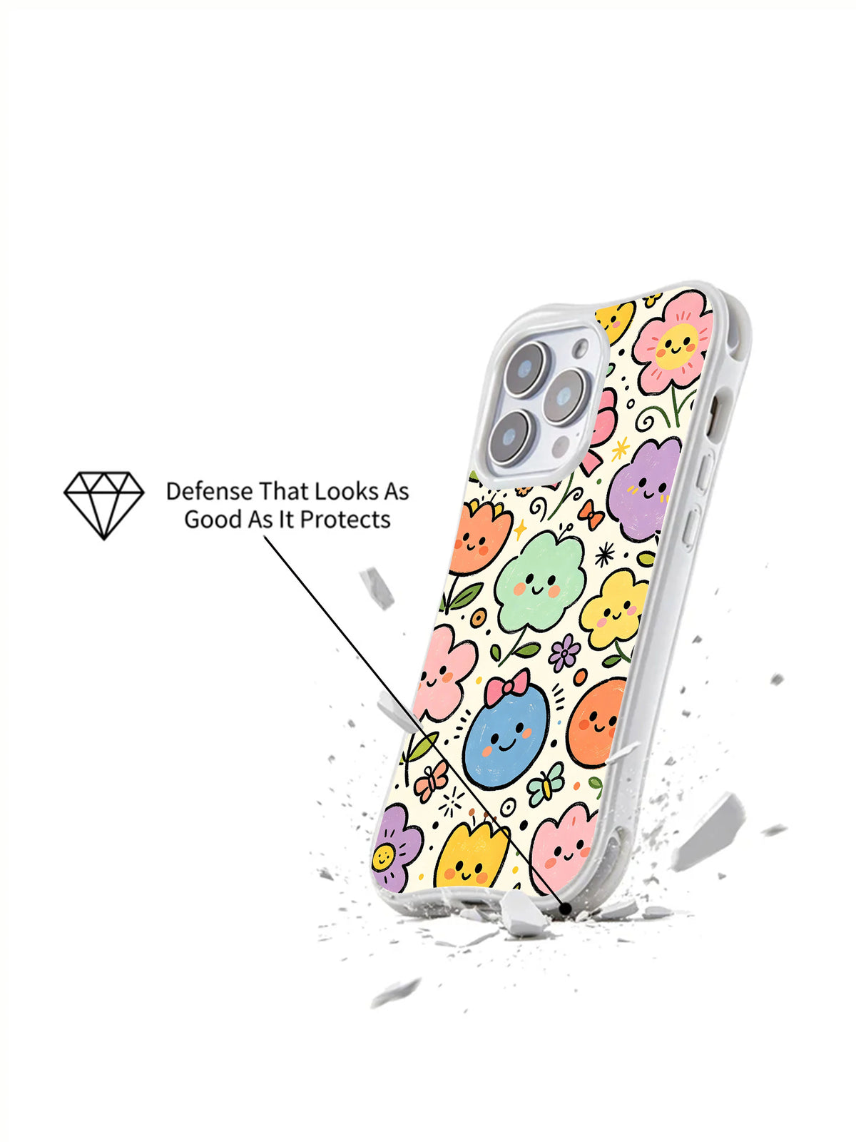 Supplied marketing graphic with unverified protection, fit or MagSafe statements