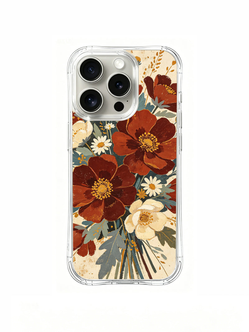 Prairie Heart Bouquet iPhone 15 Pro Case – Western Floral Art