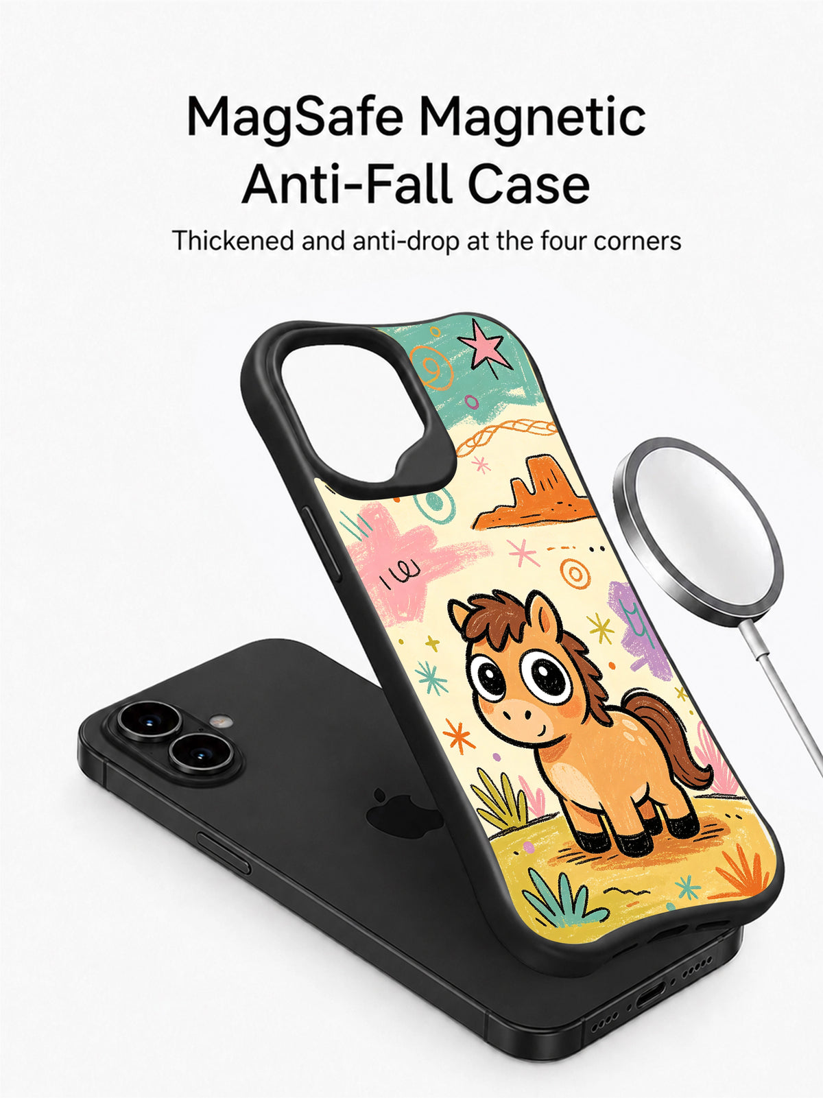 Prairie Pony MagSafe iPhone 16 Plus case