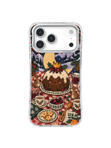 Fir-Table Berry Feast Pudding Moon Picnic iPhone 17 Pro Max case pattern