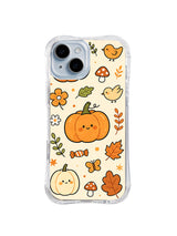 Pumpkin Harvest Friends pattern iPhone 14 case