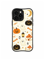 Lantern Ghost Forest pattern iPhone 14 Pro case