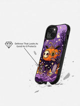 Pumpkin Submarine Garden iPhone 13 case side view
