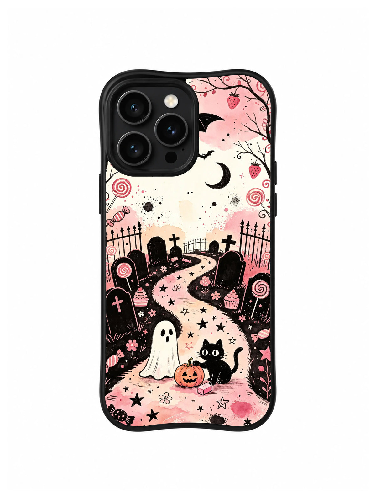 Pumpkin Treat Walk pattern iPhone 13 Pro case