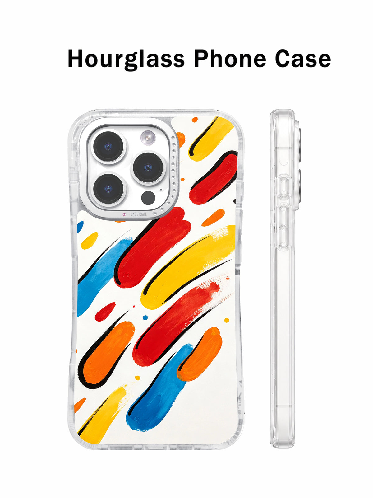 Pure Color Joy iPhone case artwork detail