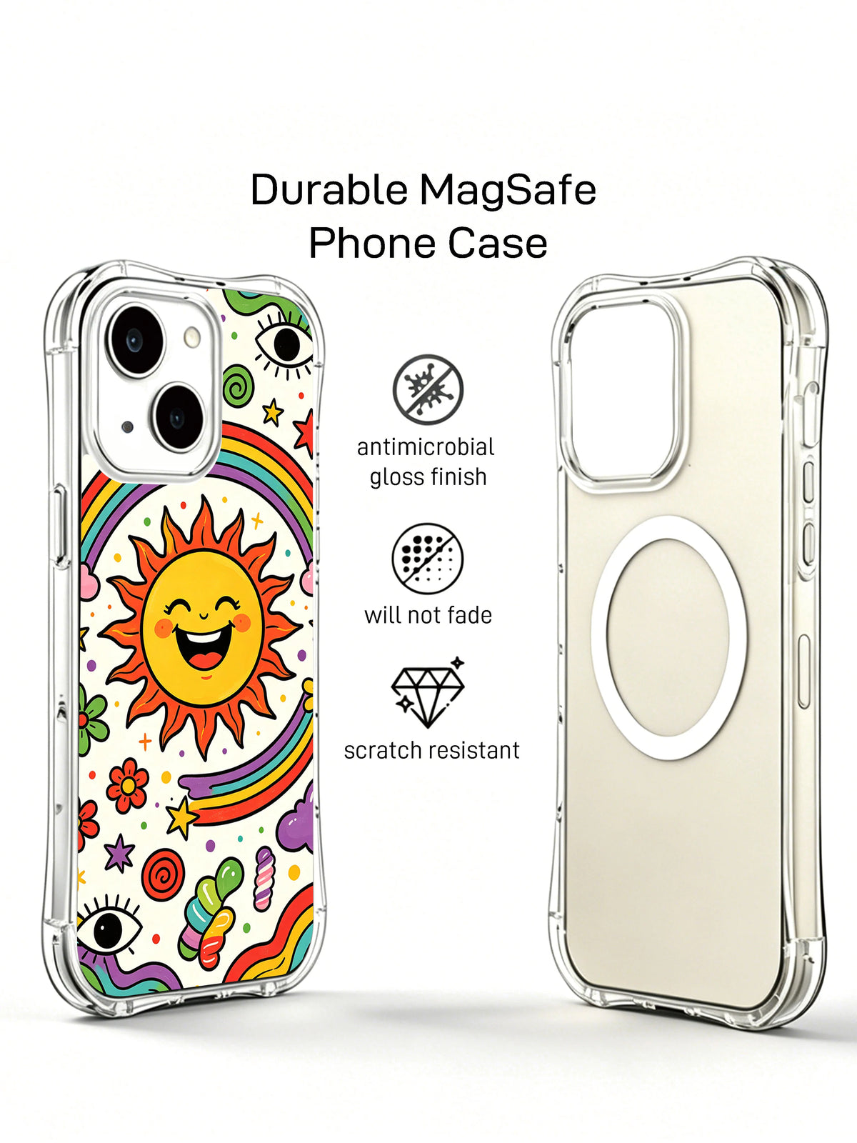 Pure Joy Universe iPhone 15 Plus case side view