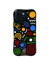 Quiet Signal hand-drawn symbol iPhone 15 Pro case