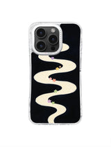 Quiet Cosmic River pattern for iPhone 16 Pro Max case
