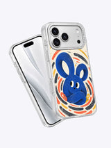 The Quiet Noise Keeper iPhone 17 Pro Max case angled view