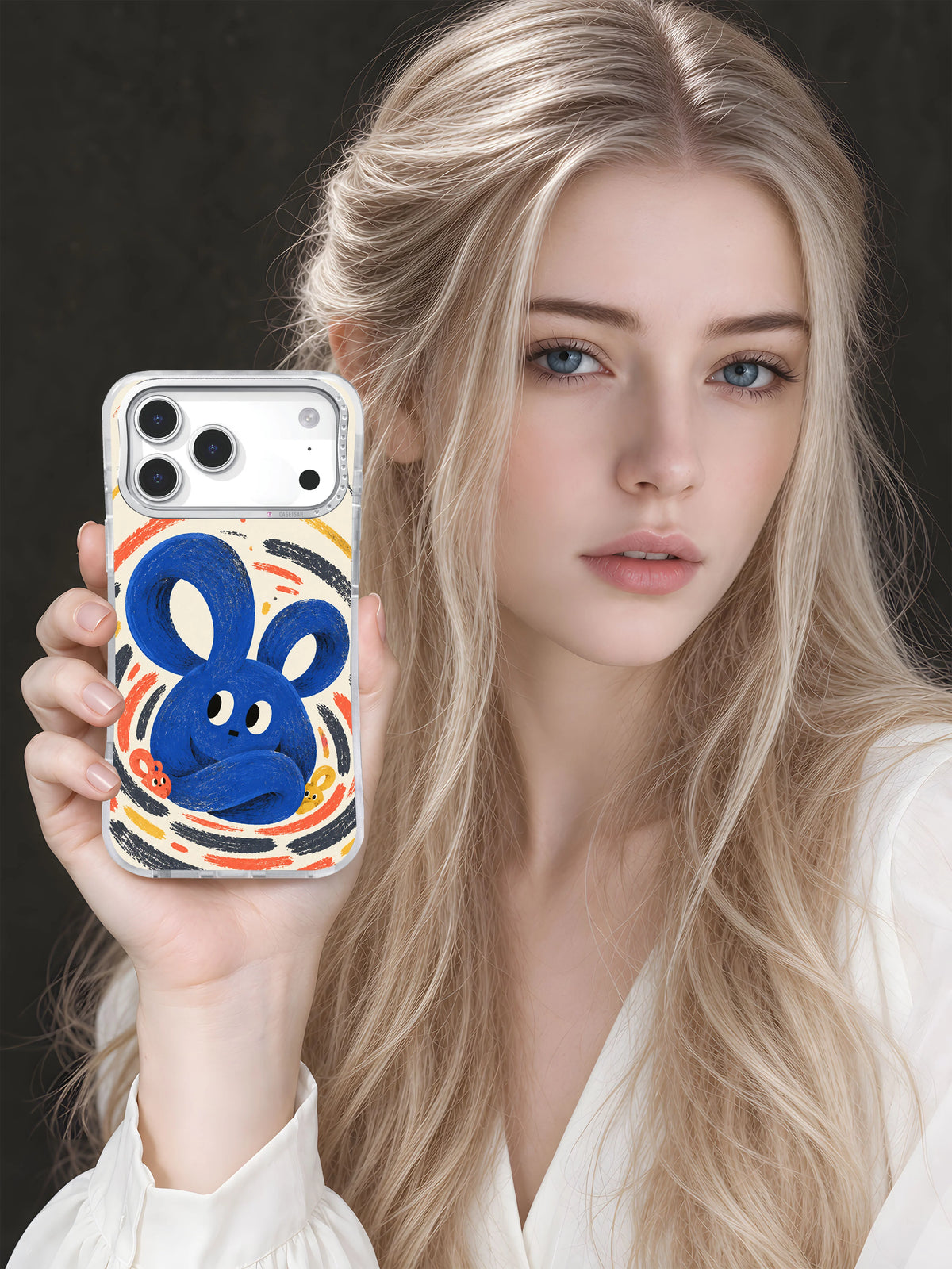 The Quiet Noise Keeper iPhone 17 Pro Max case lifestyle view