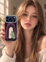 The Door Beneath the Racket iPhone case lifestyle view