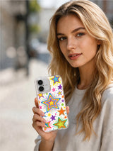 Product or handheld view of the Magical Rainbow Star Field case