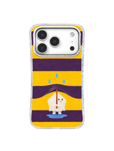 Blue Puddle Reflection artwork on iPhone 17 Pro case