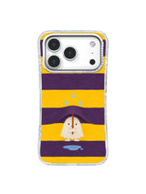 Rain with Rounded Corners iPhone 17 Pro case front view