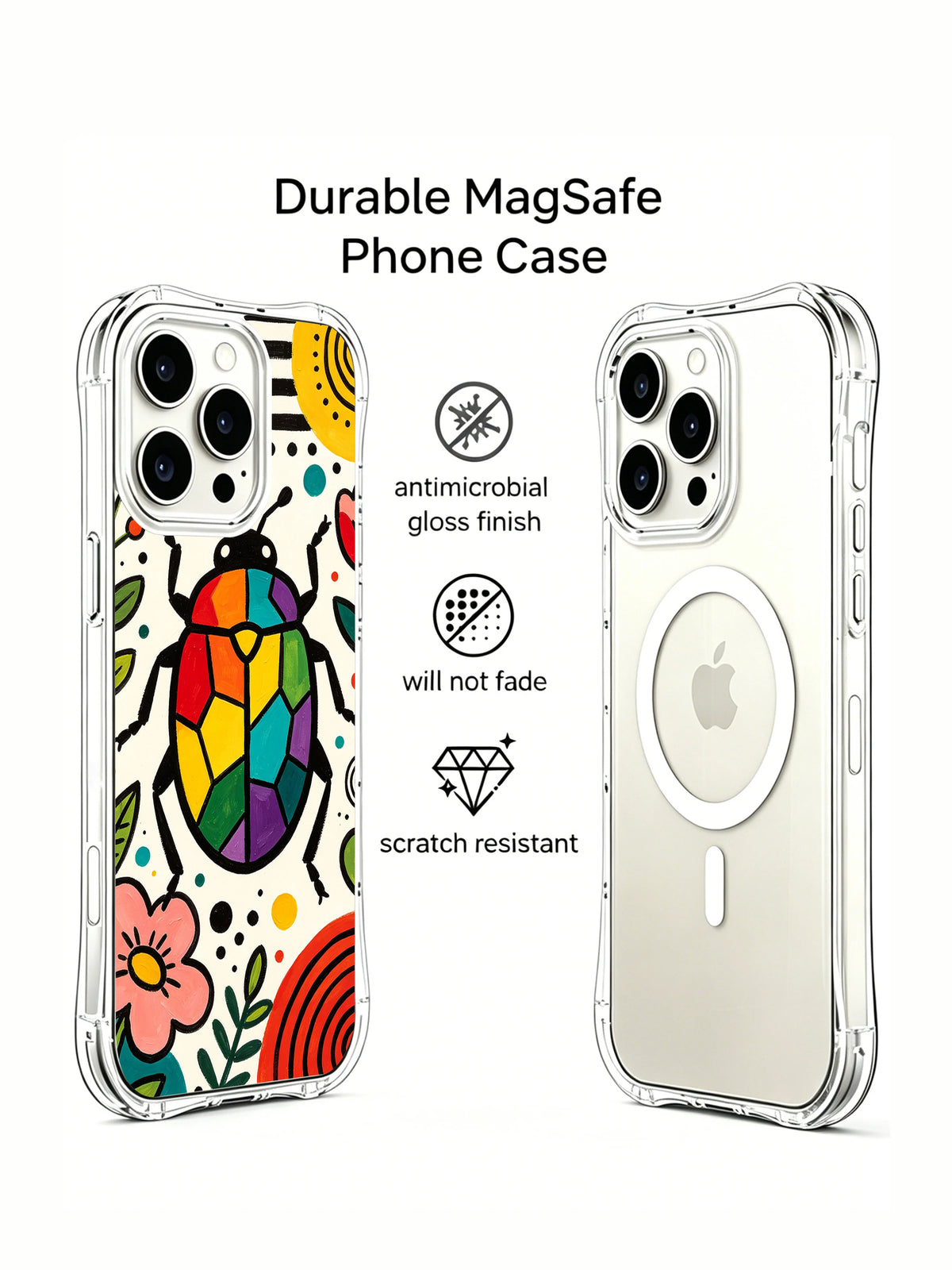 Supplied product graphic with unsupported protection, fit or MagSafe claims