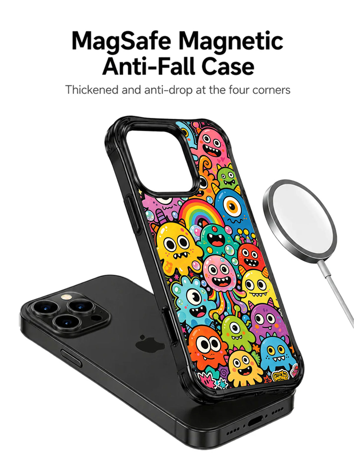Rainbow Chaos Creatures iPhone 13 Pro case product detail