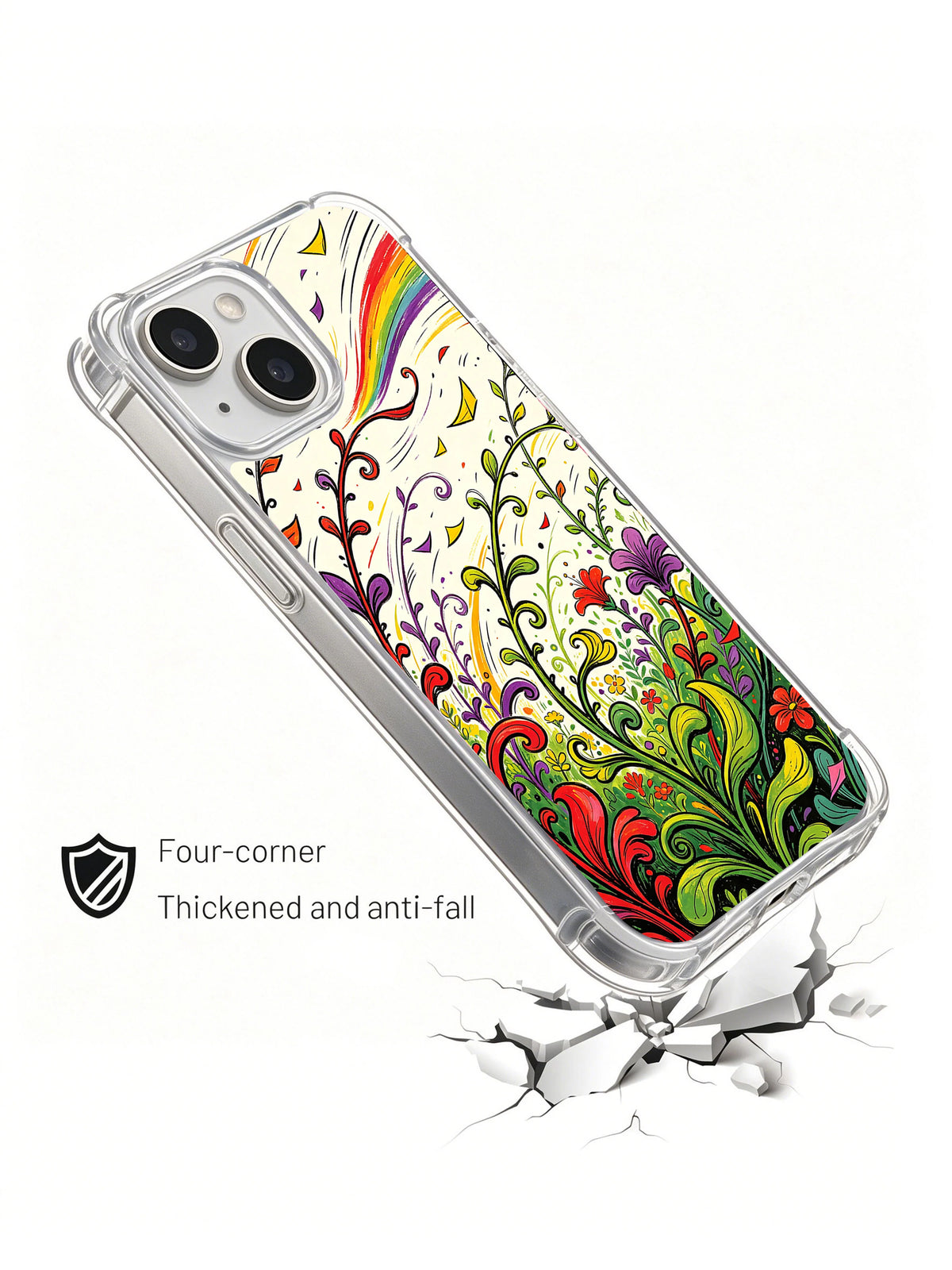 Mara Vexley Rainbow Chaos Garden case artwork
