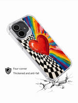 Rainbow Heart Revolution protective phone case