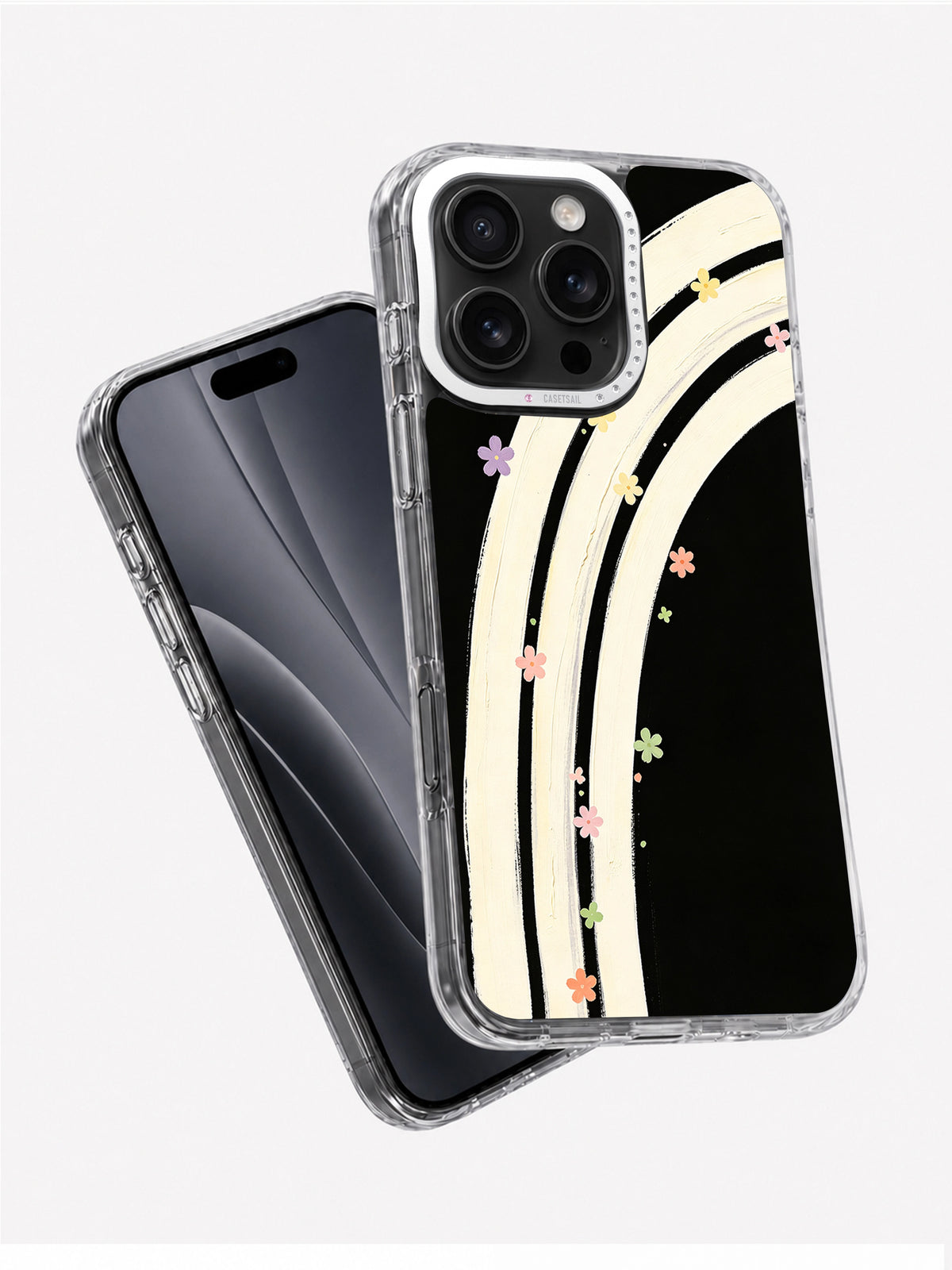 Sessizlik İçindeki Gökkuşağı görseli galeri görünümü 3 içeren iPhone kılıfı