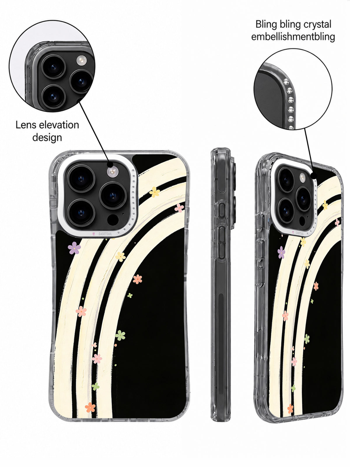 Sessizlik İçindeki Gökkuşağı görseli galeri görünümü 4 içeren iPhone kılıfı