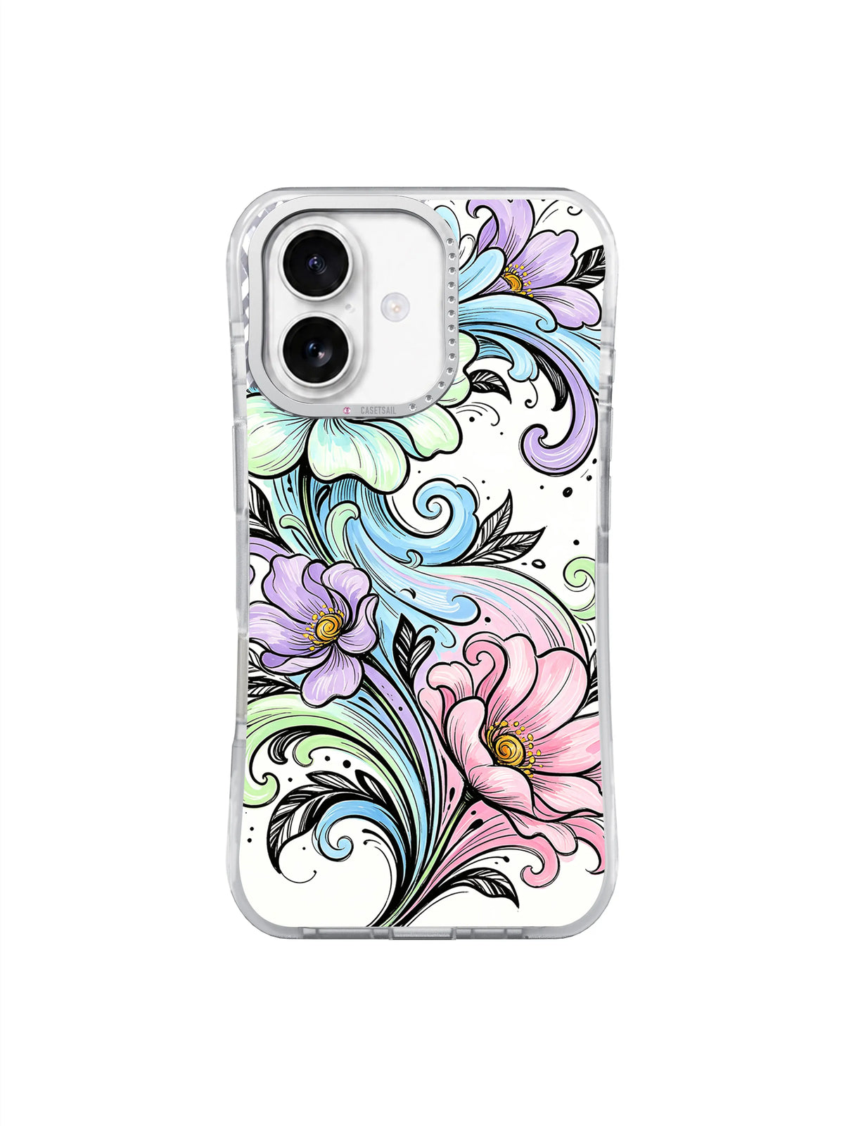 Lavender Tide Bloom iPhone 17 case