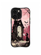 Feather Truth Reading gothic bookish iPhone 13 Pro case