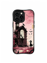 Raven Secret Library iPhone 13 Pro case front product view