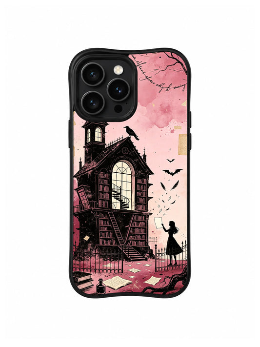 Secret Page Offering dark academia raven iPhone 13 Pro case