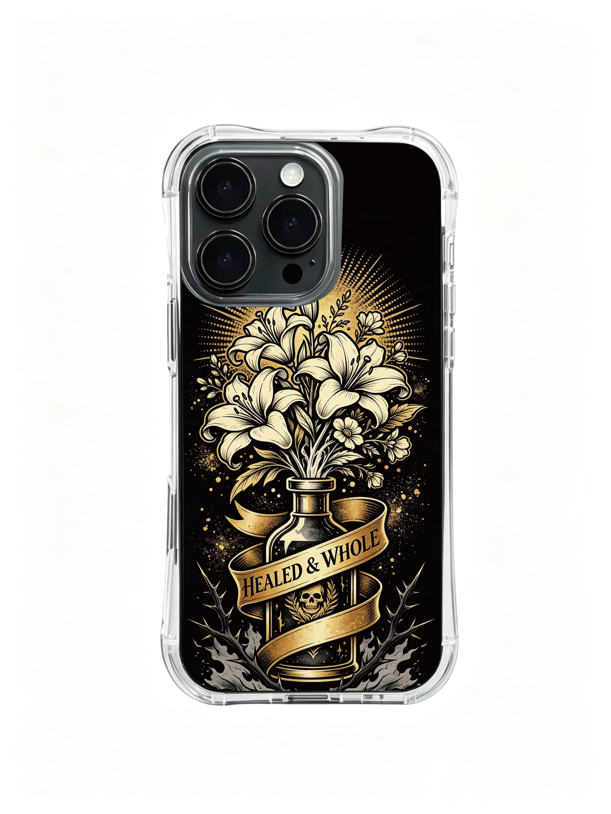 Retro Boston old pharmacy inspired PhoneCasing, trendy iPhone 14 Plus Case with emotional healing vibe, drop resistant sturdy phone casing.