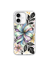 Rainbow Ribbon Bloom iPhone 17 case