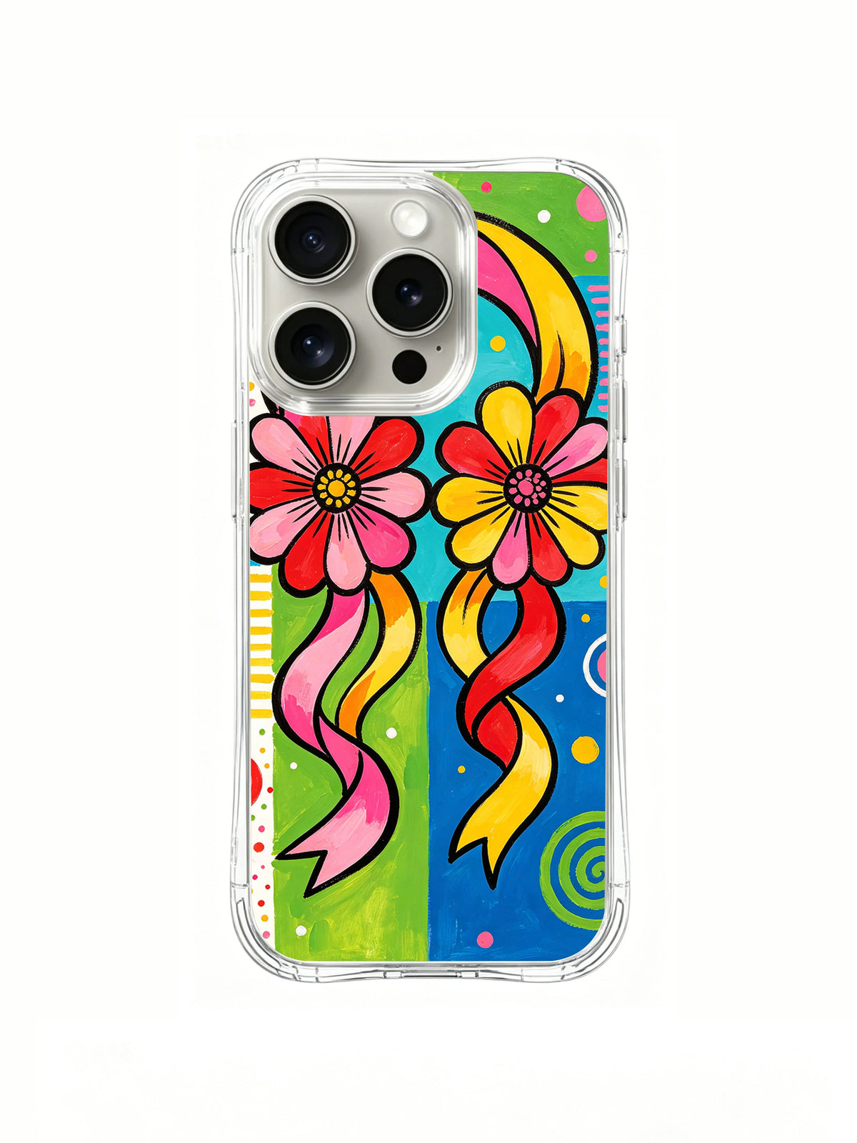Product or handheld view of the Ribbon Blossom Waltz case