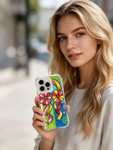 Product or handheld view of the Ribbon Blossom Waltz case