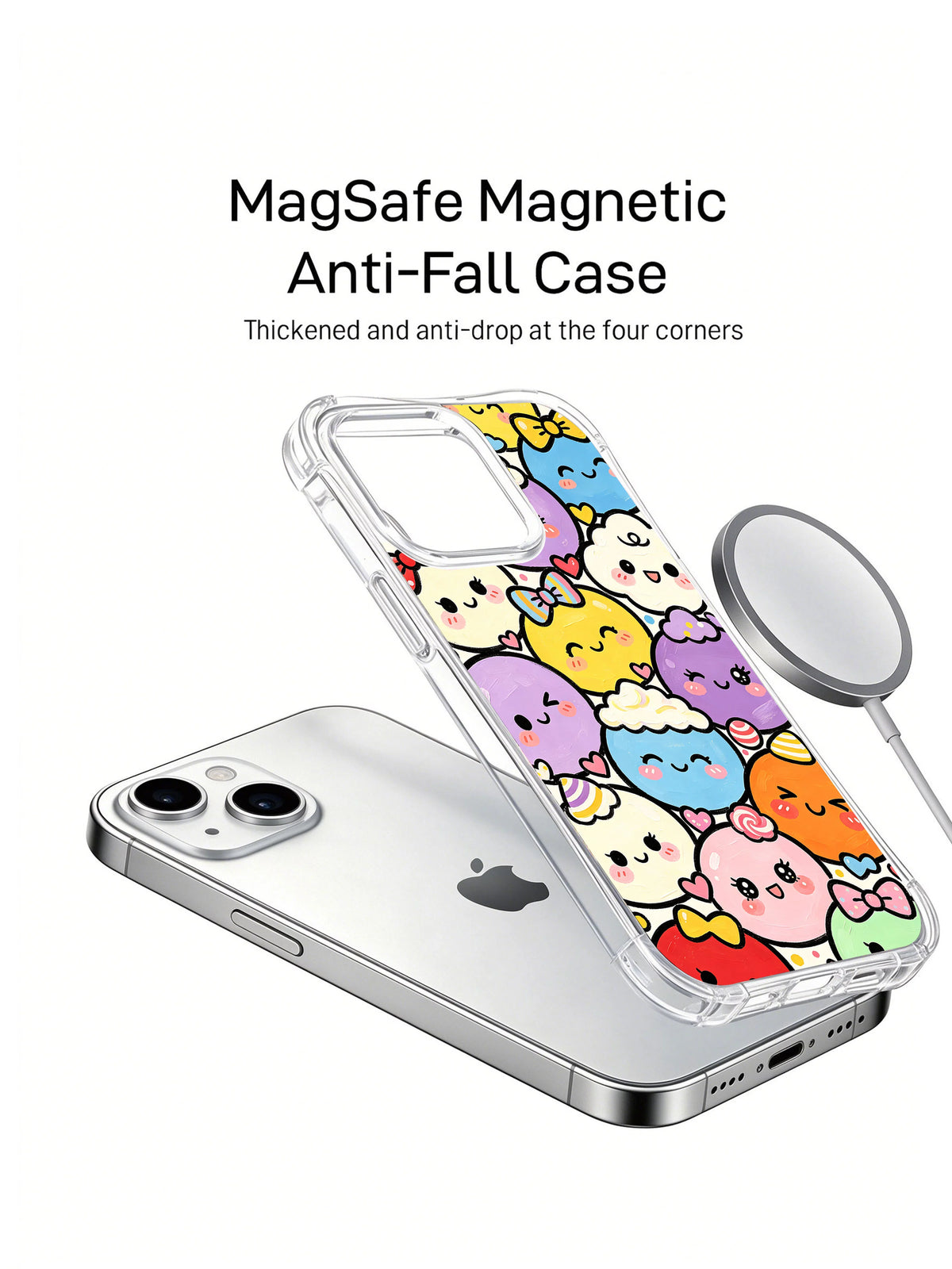 Supplied marketing graphic with unverified protection, fit or MagSafe statements
