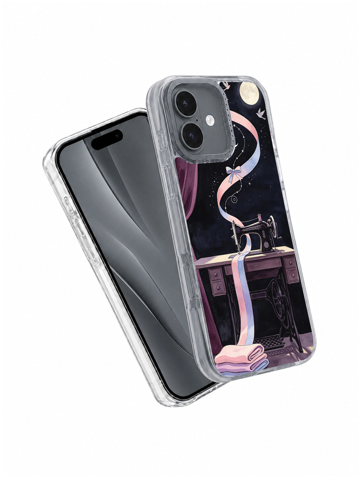 Ribbon Constellation iPhone 17 Case angled product view