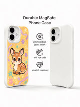 Ribbon Fawn iPhone 16 Plus case features