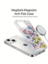 Ribbon Garden iPhone 14 case magnetic charging