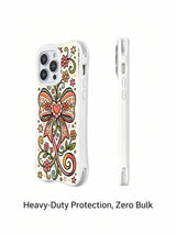 Ribbon Heart Garden iPhone 14 Pro case slim profile