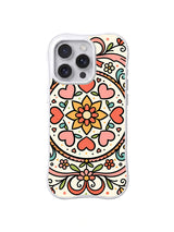 Love Petal Mandala iPhone 14 Pro case pattern