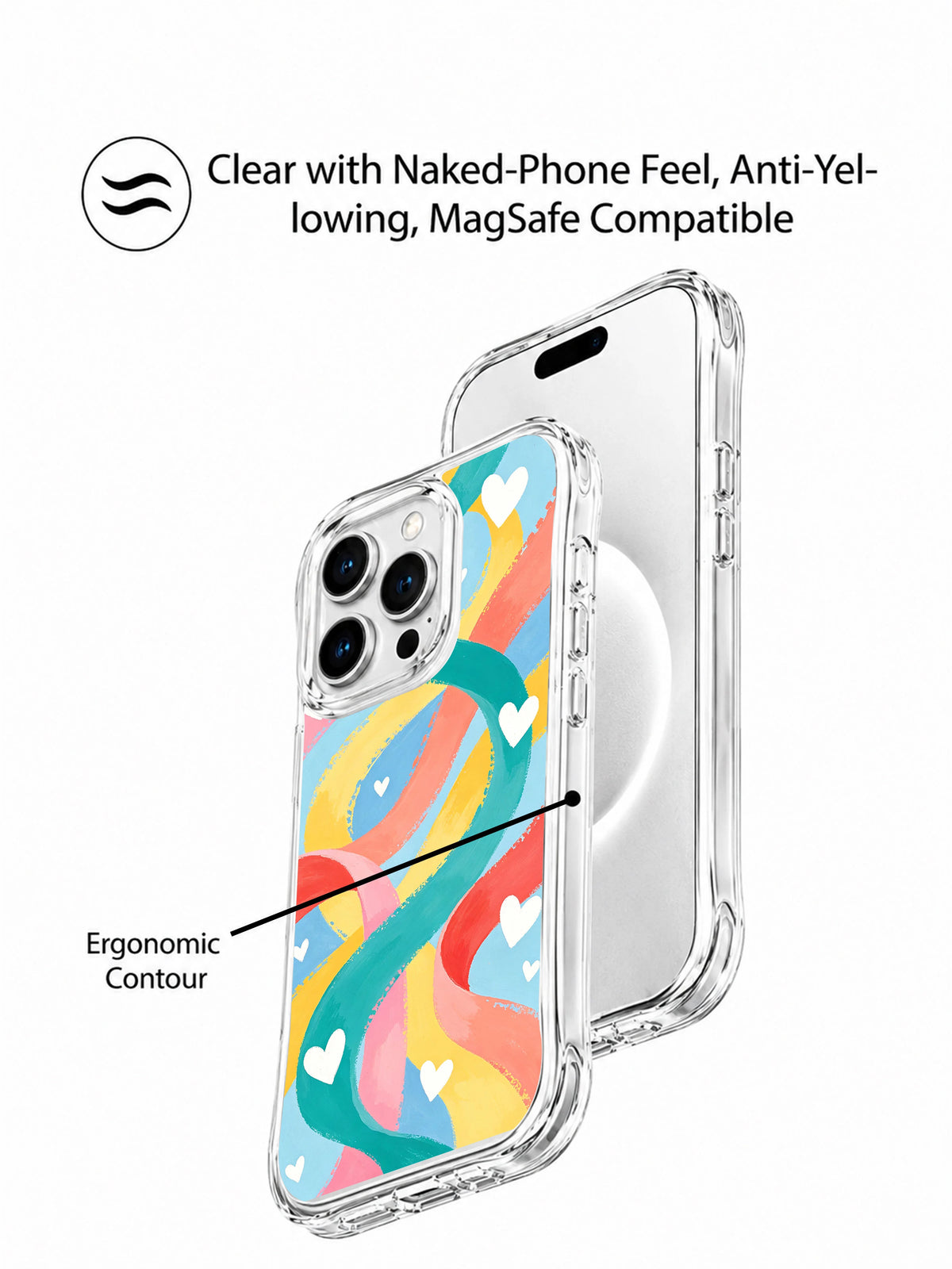 Doğrulanmamış koruma, uyum veya MagSafe ifadeleri içeren tedarik pazarlama görseli