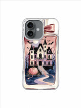 Ribbon Manor Under the Moon – Midnight Ribbon Ballroom iPhone case