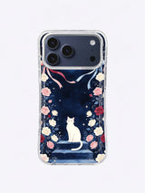 The Ribbon Moon Garden iPhone case, Rose Arch Moon Garden artwork