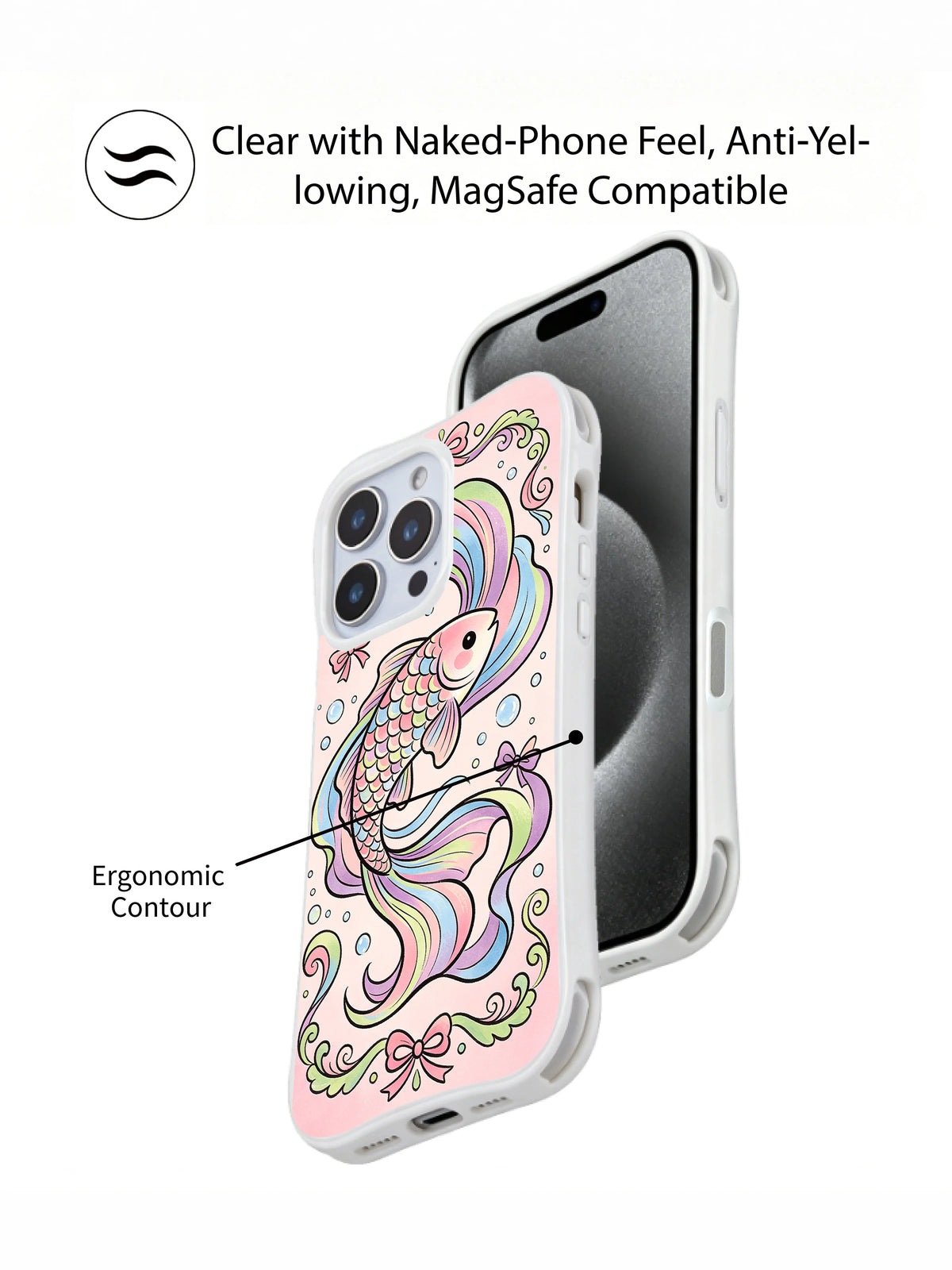 Ribbon Sea Breeze artist phone case lifestyle